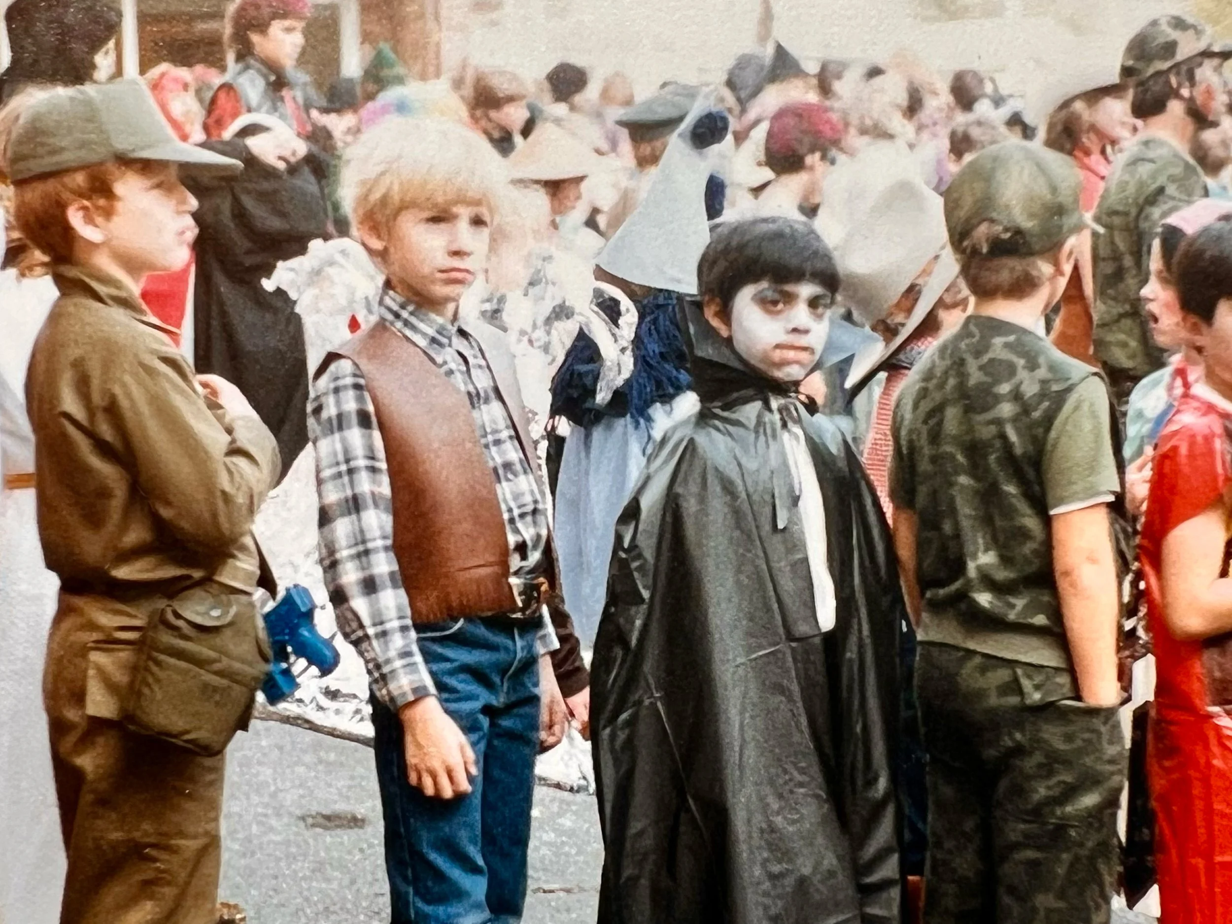 First appearance in white face 1983 ?