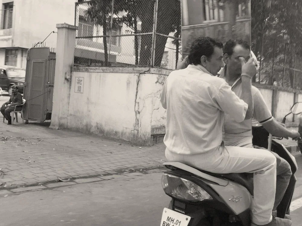 (2015) In the car with Ashim, Bombay