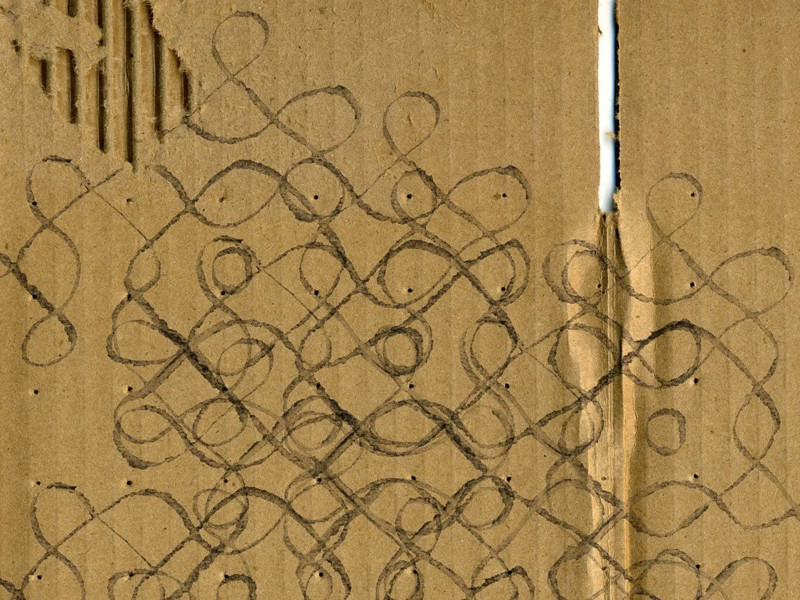 (2006) Ink on cardboard. For  Vijay Iyer   and  Rudresh Mahanthappa's   album Raw Materials, on Savoy Jazz Slide ←  04 of 04  →