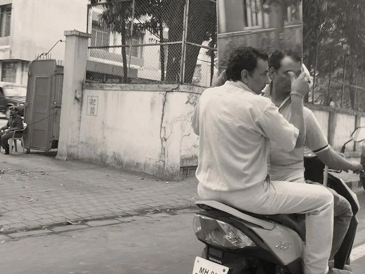 (2015) In the car with Ashim, Bombay