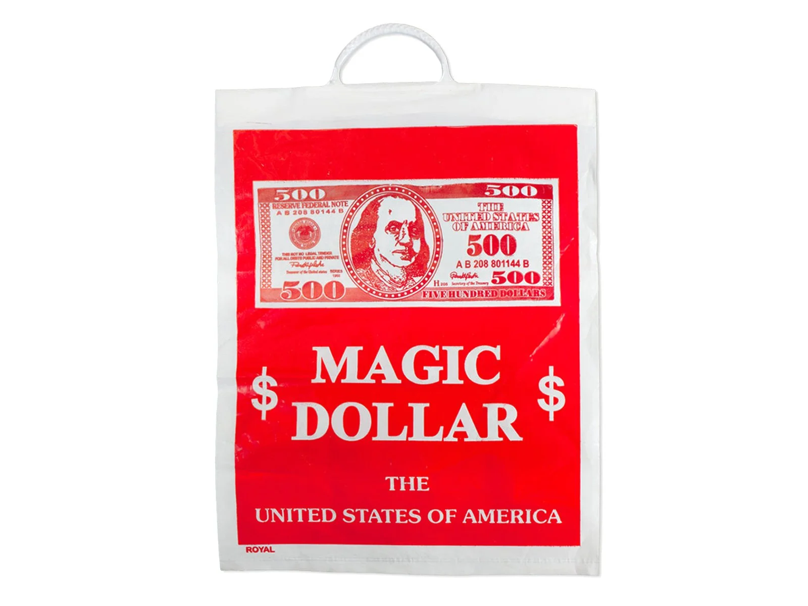  Magic Dollar,  2021,  Found Object, 13.4 x 20 inches