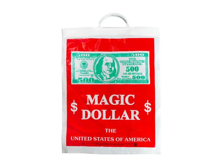  Magic Dollar,  2021,  Found Object, 13.4 x 20 inches