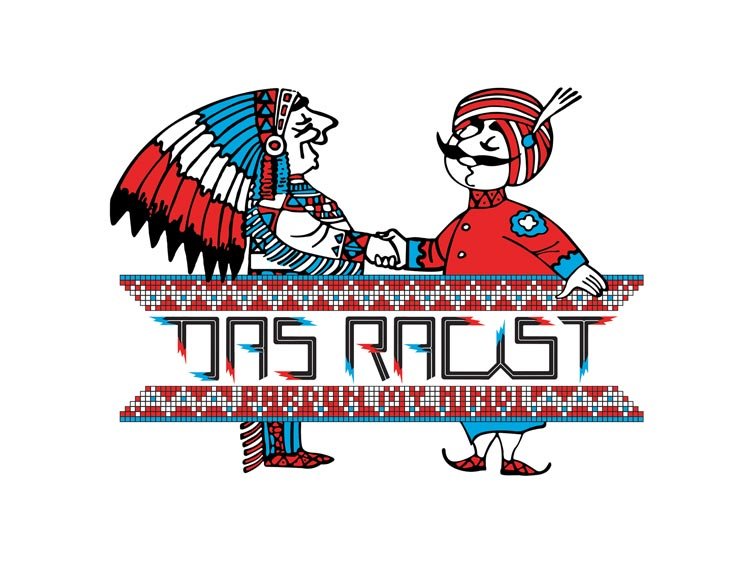  Das Racist,  2011, Screenprints on paper, 18 x 24 inches
