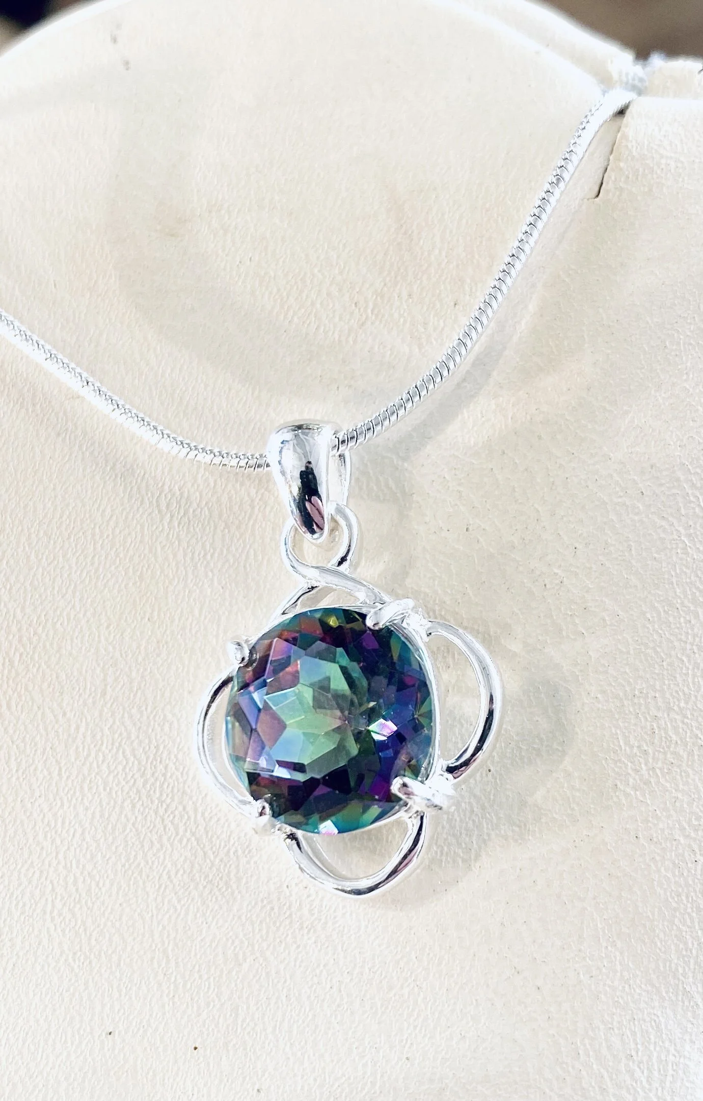 LIMITED: Celtic Key Necklace — Gem 