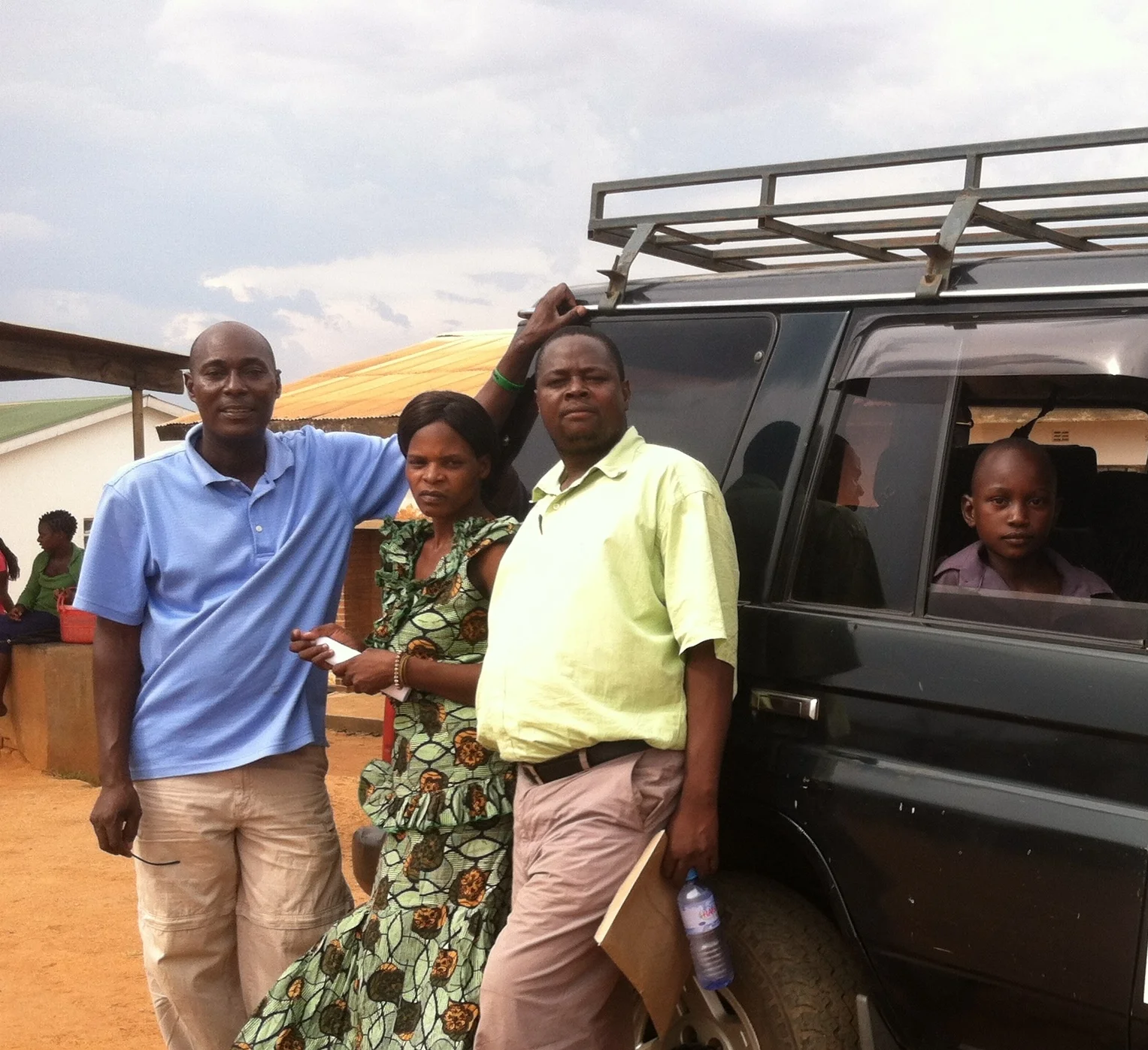 Mother Reunited With Her Husband and Children
