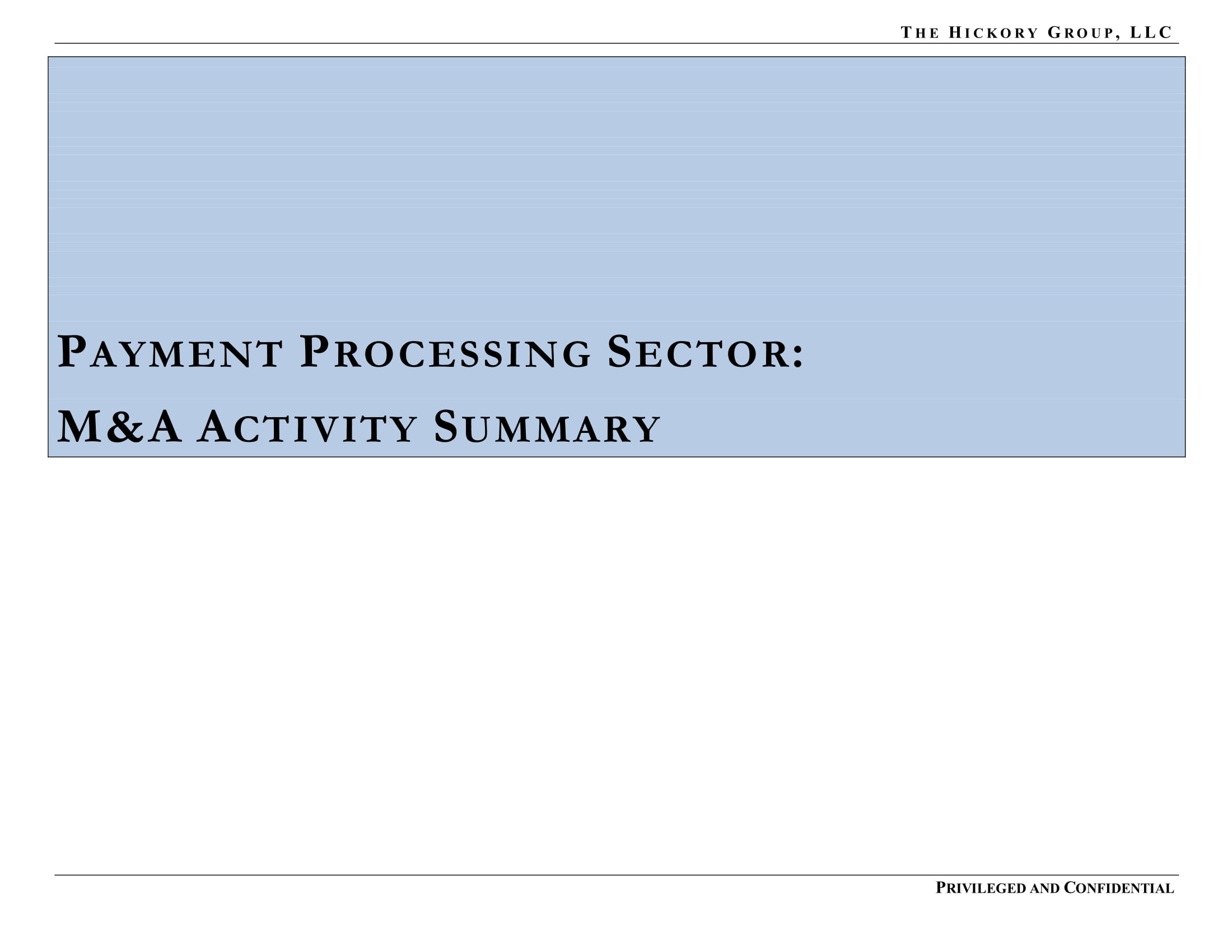 FINAL_THG FinTech Industry - Payment Processing Sector Flash Report (27 March 2019) Privileged & Confidential-12.jpg