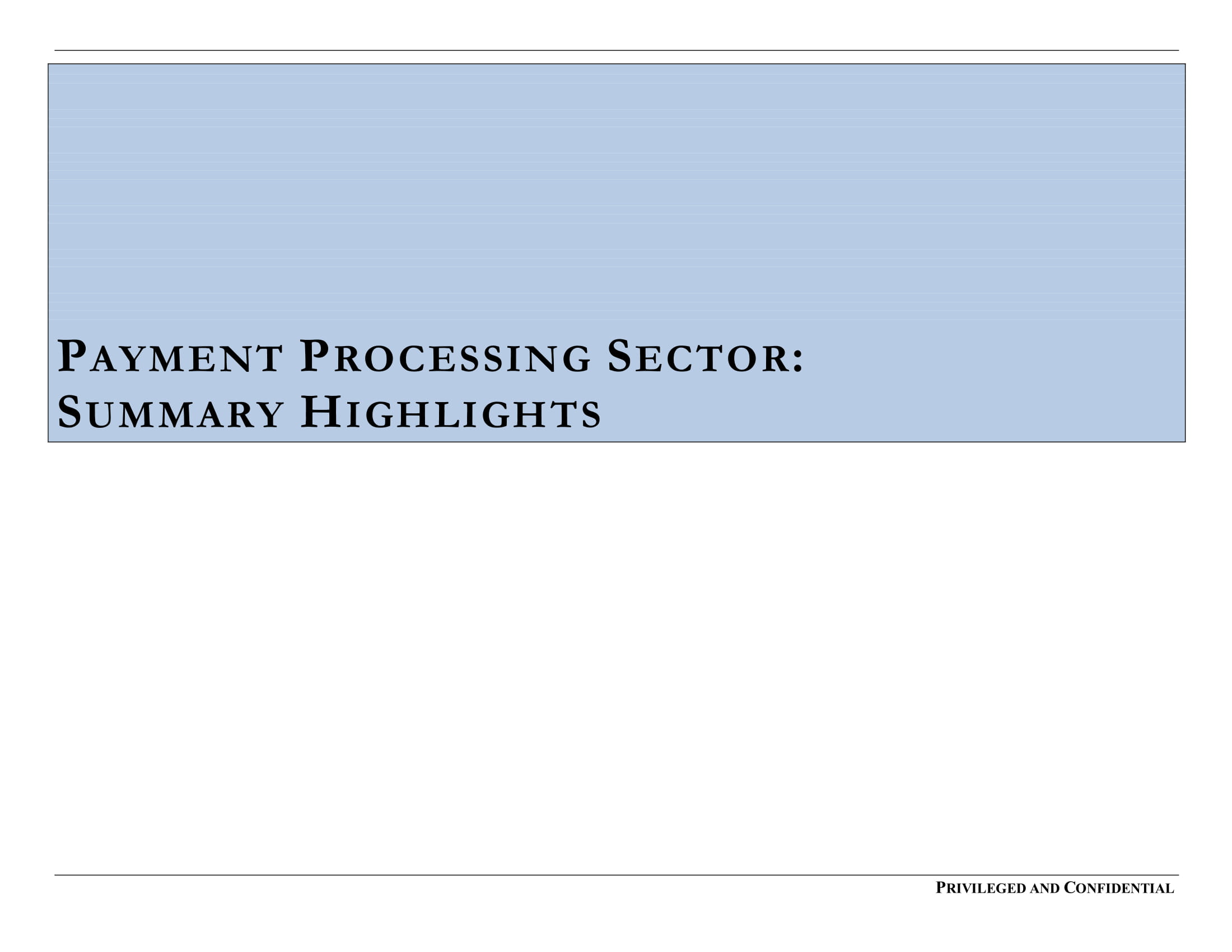 FINAL_THG FinTech Industry - Payment Processing Sector Flash Report (27 March 2019) Privileged & Confidential-14.jpg