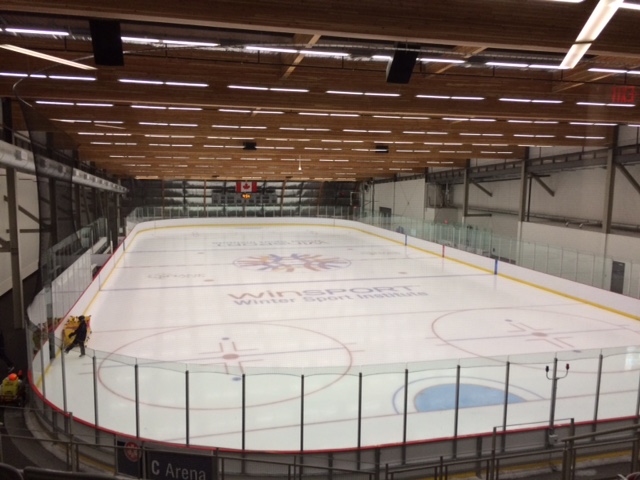 Our location: WinSport Arena at Calgary Olympic Park