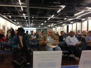  Director Chris Gavagan’s view from the panel at the MaleSurvivor.org Conference in NYC.&nbsp; 