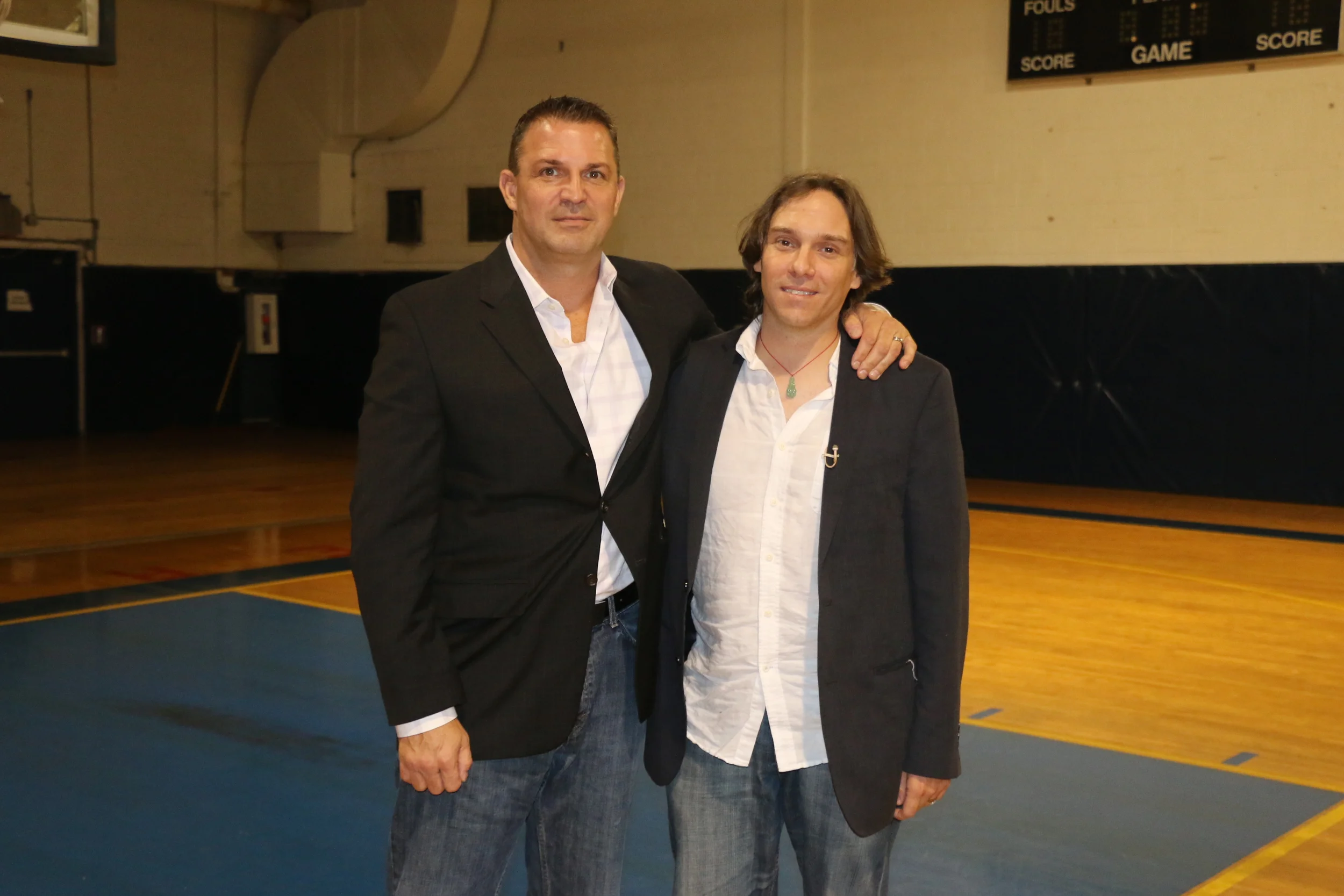  Who wore it better? Ray Paprocky &amp; Chris Gavagan. (Ray wins) 