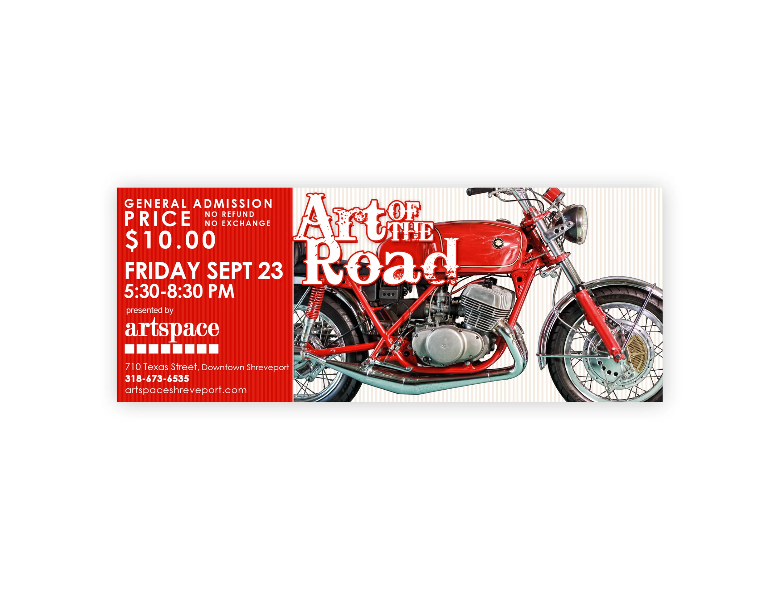 Art of the Road Ticket