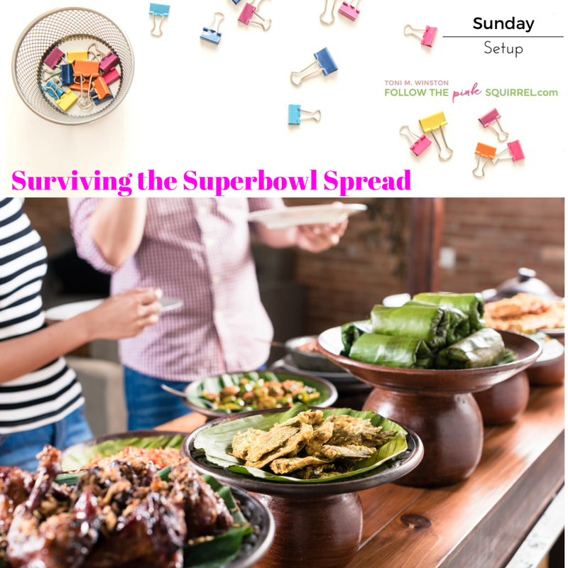 Setup Sunday - Surviving the Superbowl spread