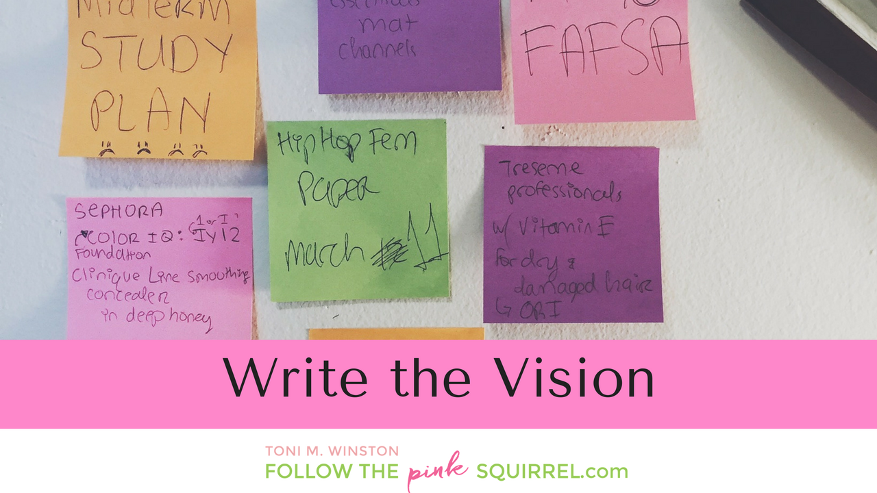 Write the Vision and Make it Plain