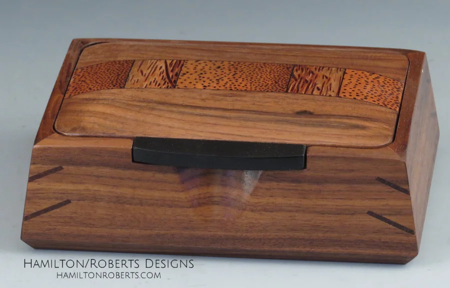 Walnut and Royal Palm box