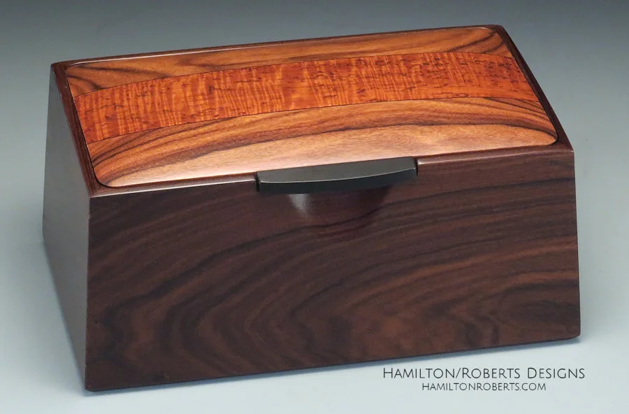 Pao Ferro with Rhodesian Teak wood box