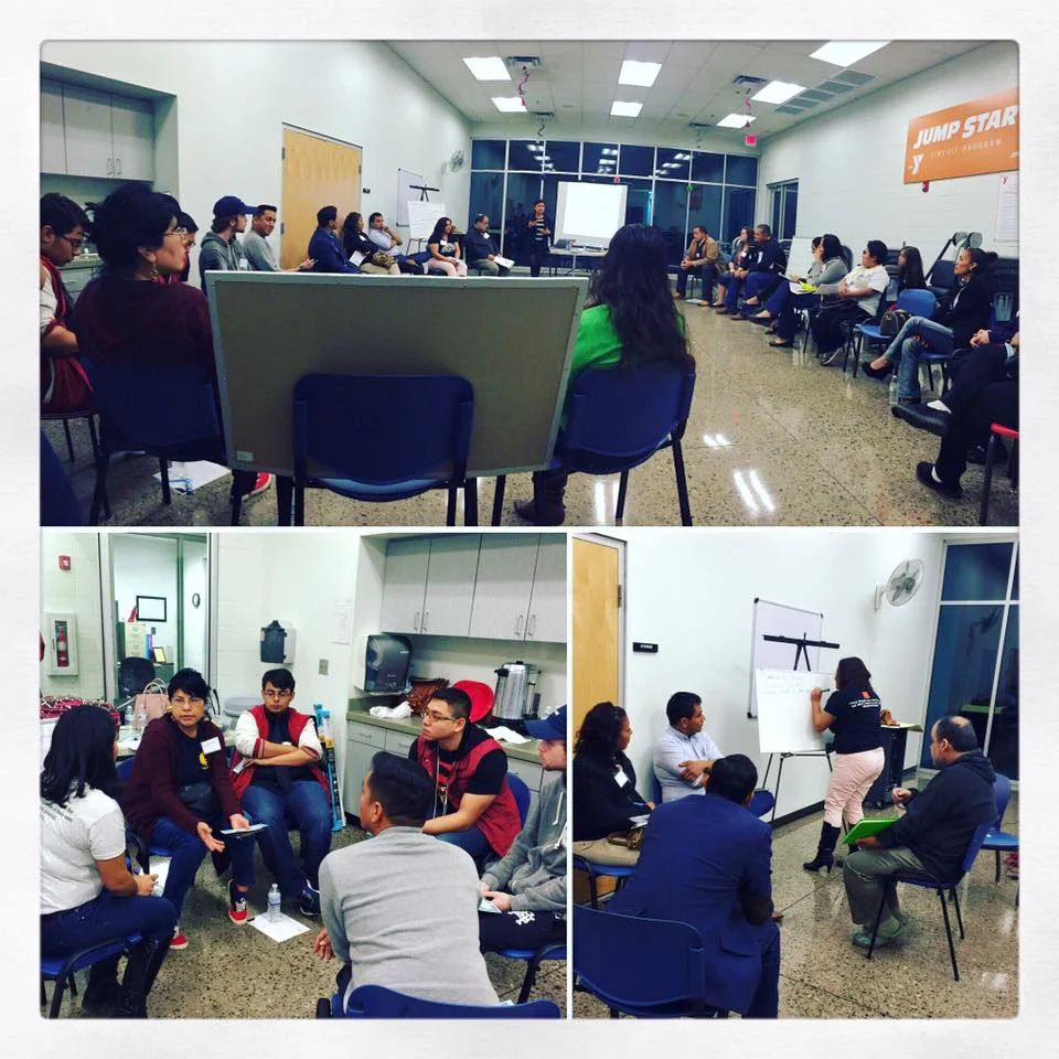 Divest/Invest organizers at our first community forum.