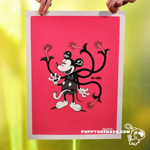 Mouseform Art Print