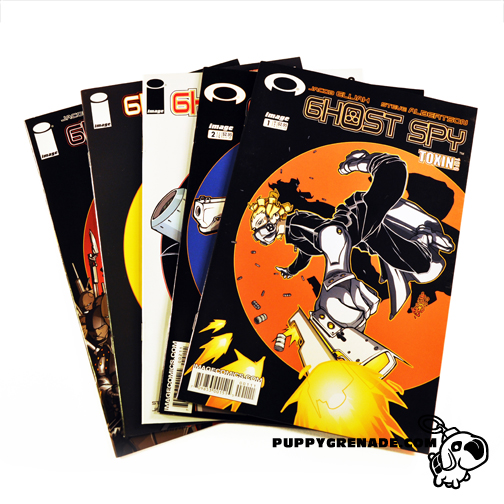 Ghost Spy™: Complete Comic Book Series (+ Sketch!)