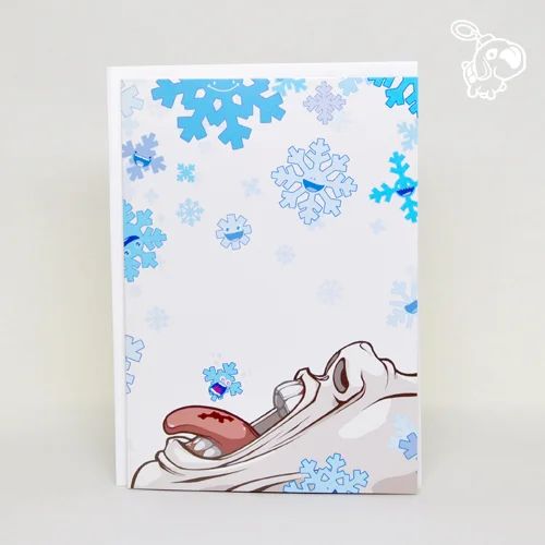 Greeting Card: Last Snow Card