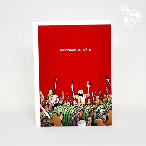 Greeting Card: Ginger Coup Card