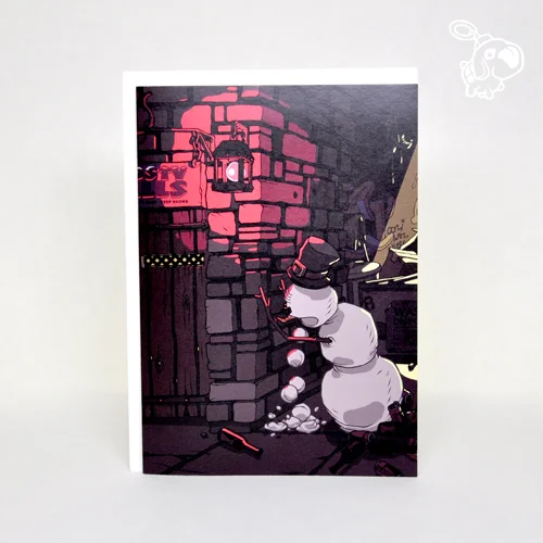 Greeting Card: Frosty Balls Card