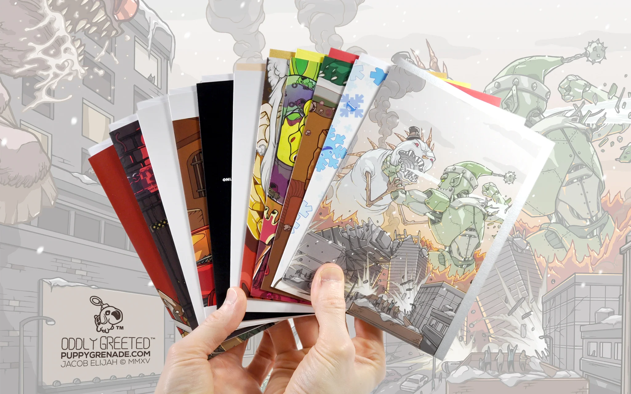 11 Oddly Greeted Collection (Holiday Greeting Cards)