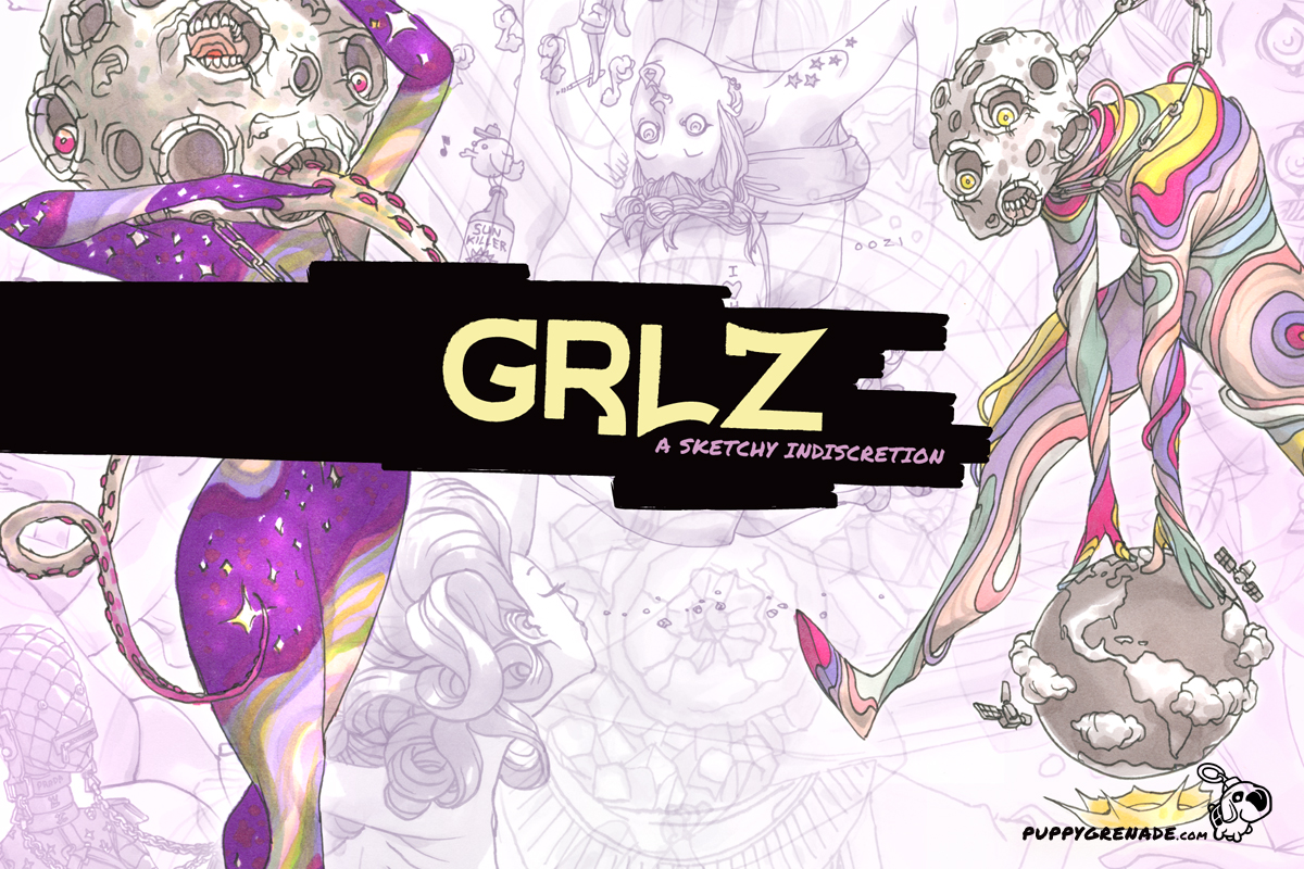 Grlz: A Sketchy Indiscretion By Oh! Oozi (Art Book)