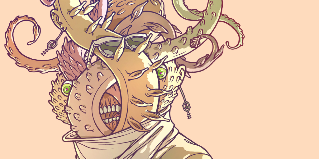 True Face (detail) by Oh! Oozi