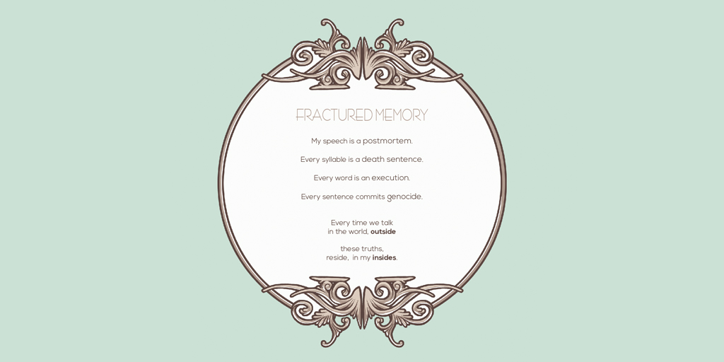 Fractured Memory (poem) by Oh! Oozi