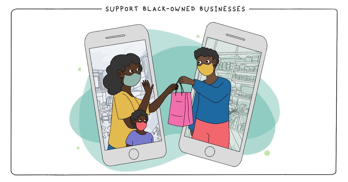 Support Black Owned Business by Liz Montague
