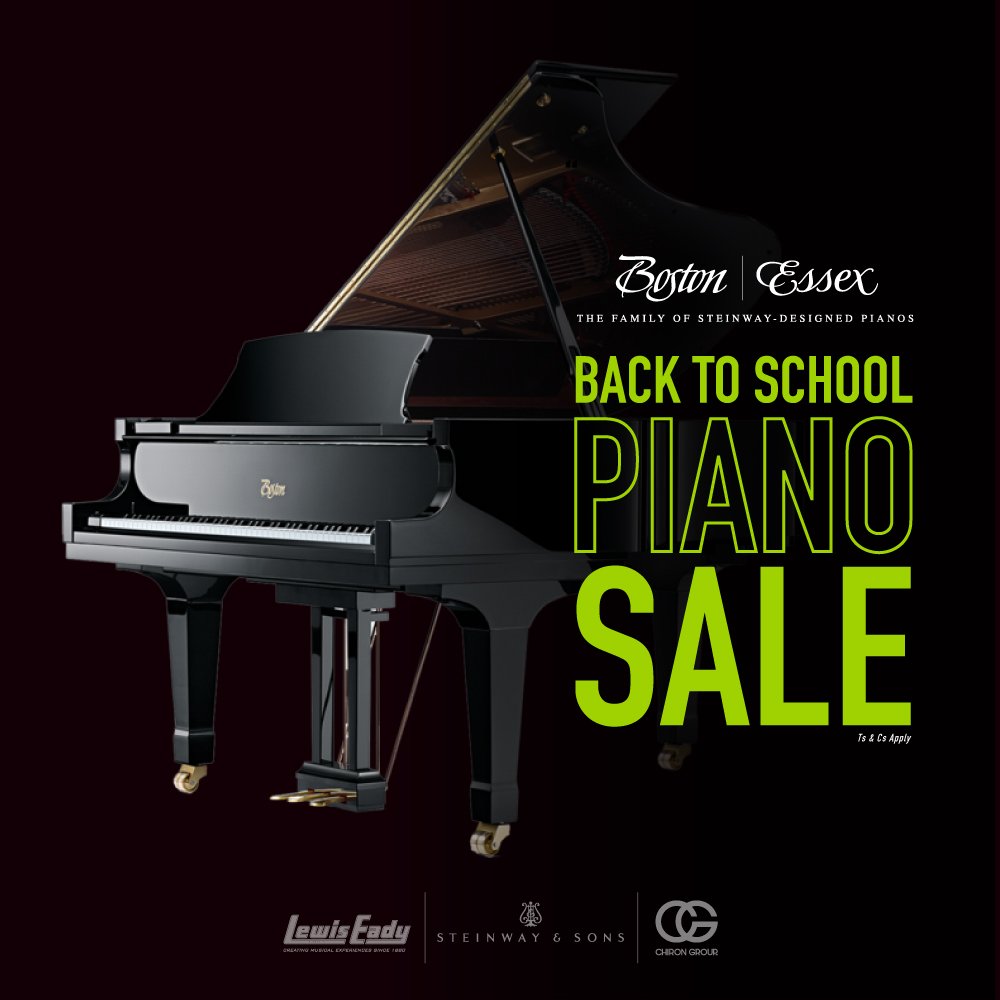 Lewis Eady Back to School Piano Sale 2023