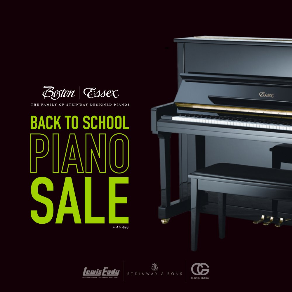 Lewis Eady Back to School Piano Sale 2023