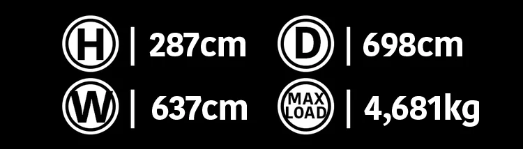 20' Deployable Locker Dimensions