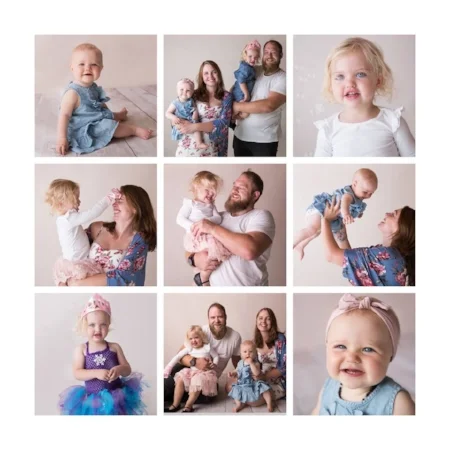 Your family photos don't have to be the old style everyone looks at the camera type images - our motto: Let's just roll with it!