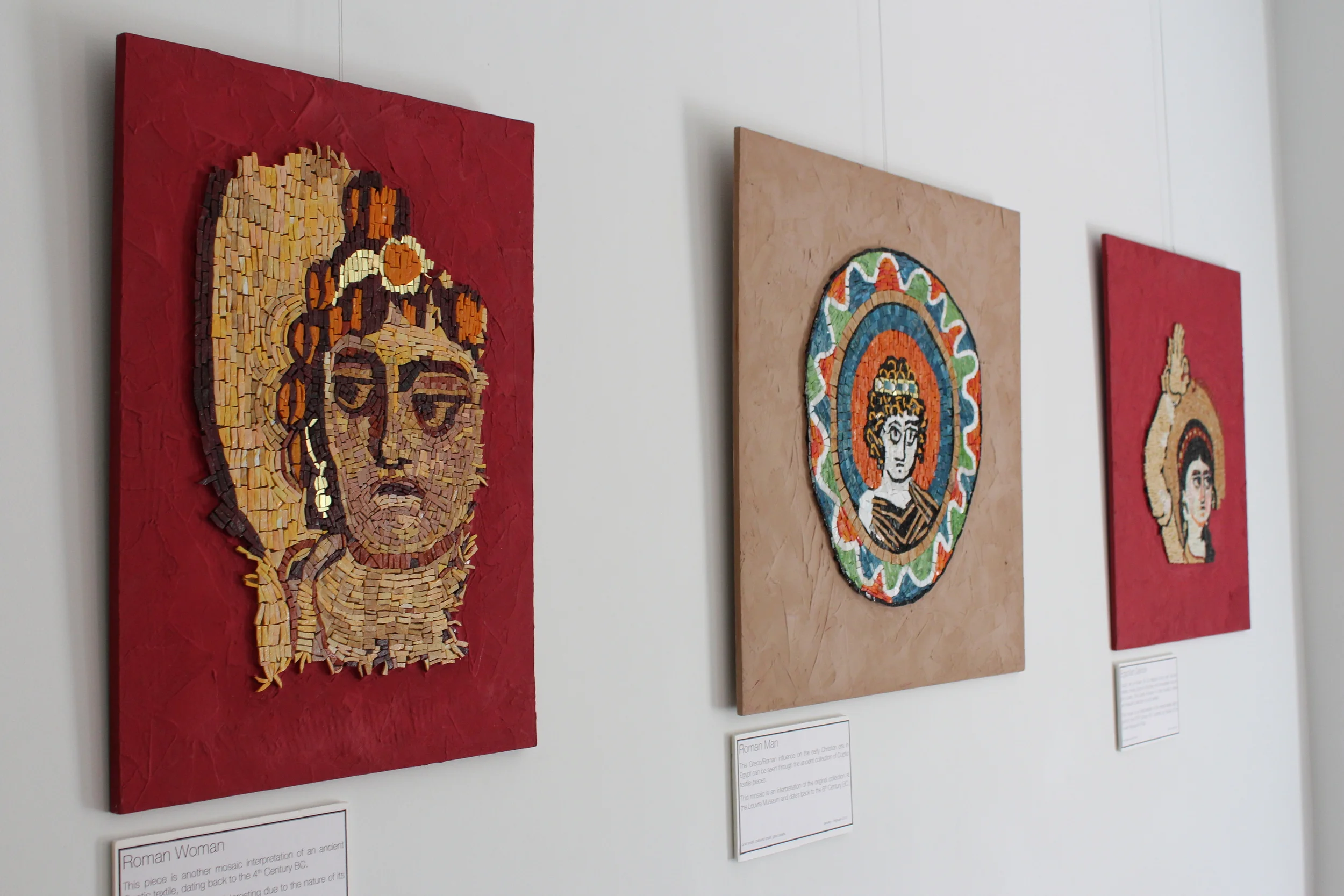 Amal Mosaic Art's "Three Eras, One Identity" 
