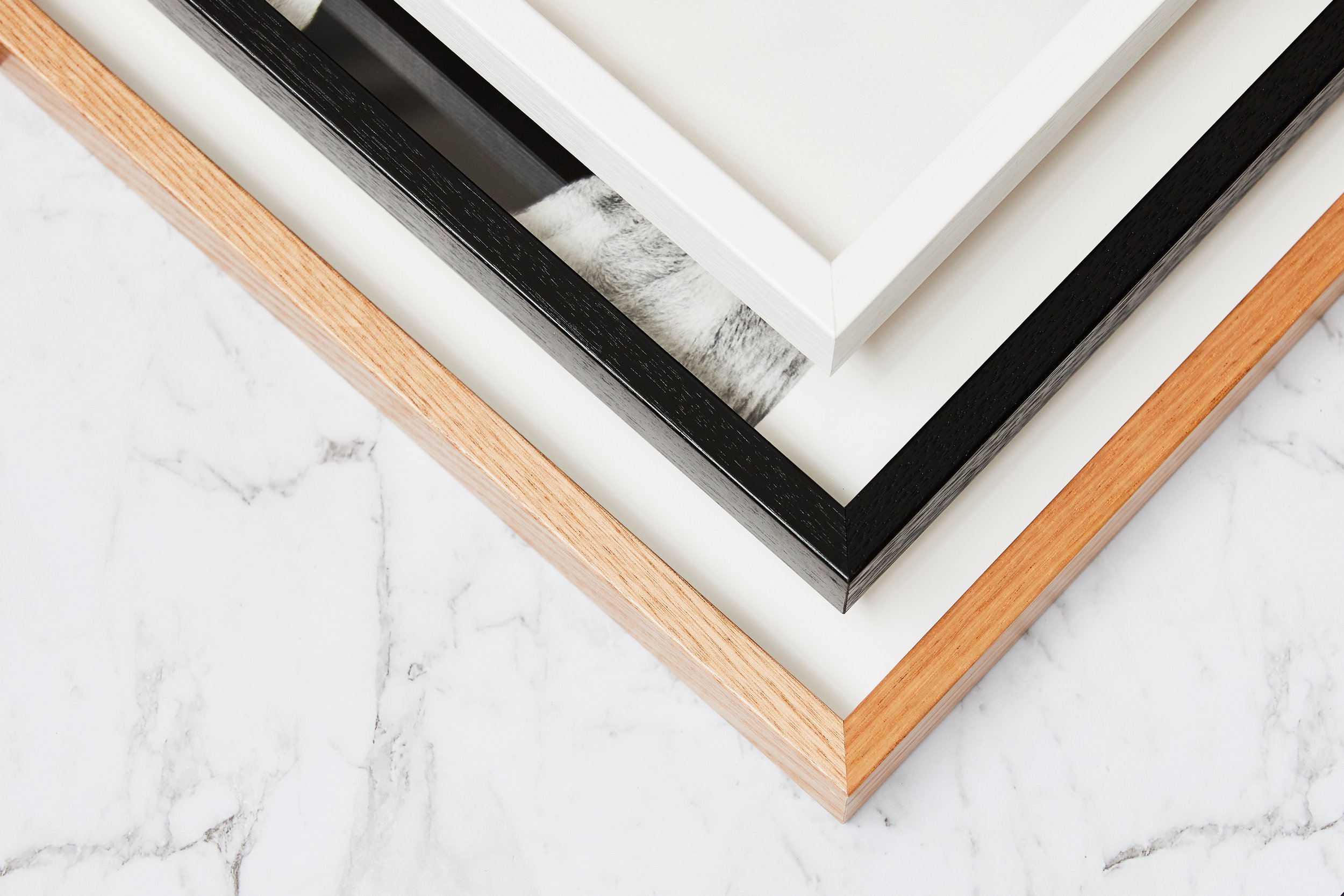 Framed archival prints