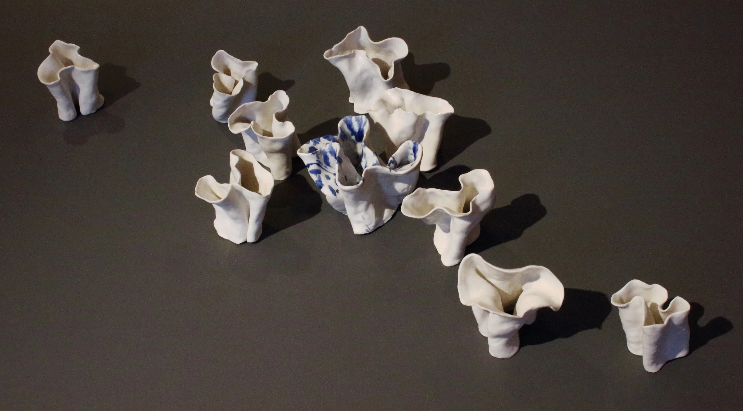  Madrépores 1 (2011)  Porcelain, glaze. 