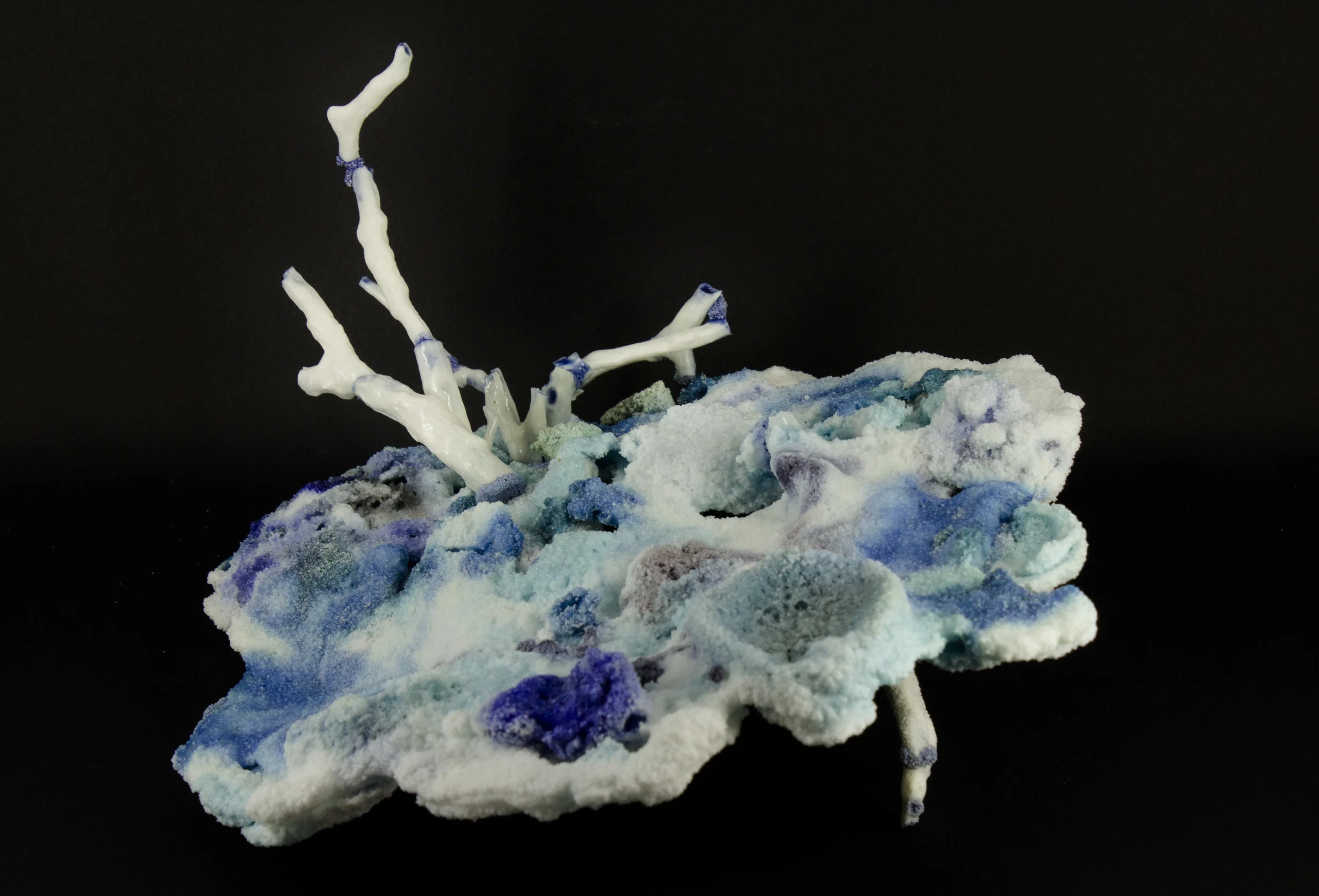  Symbiosis #6 - Glaze, paper porcelain (2017) 