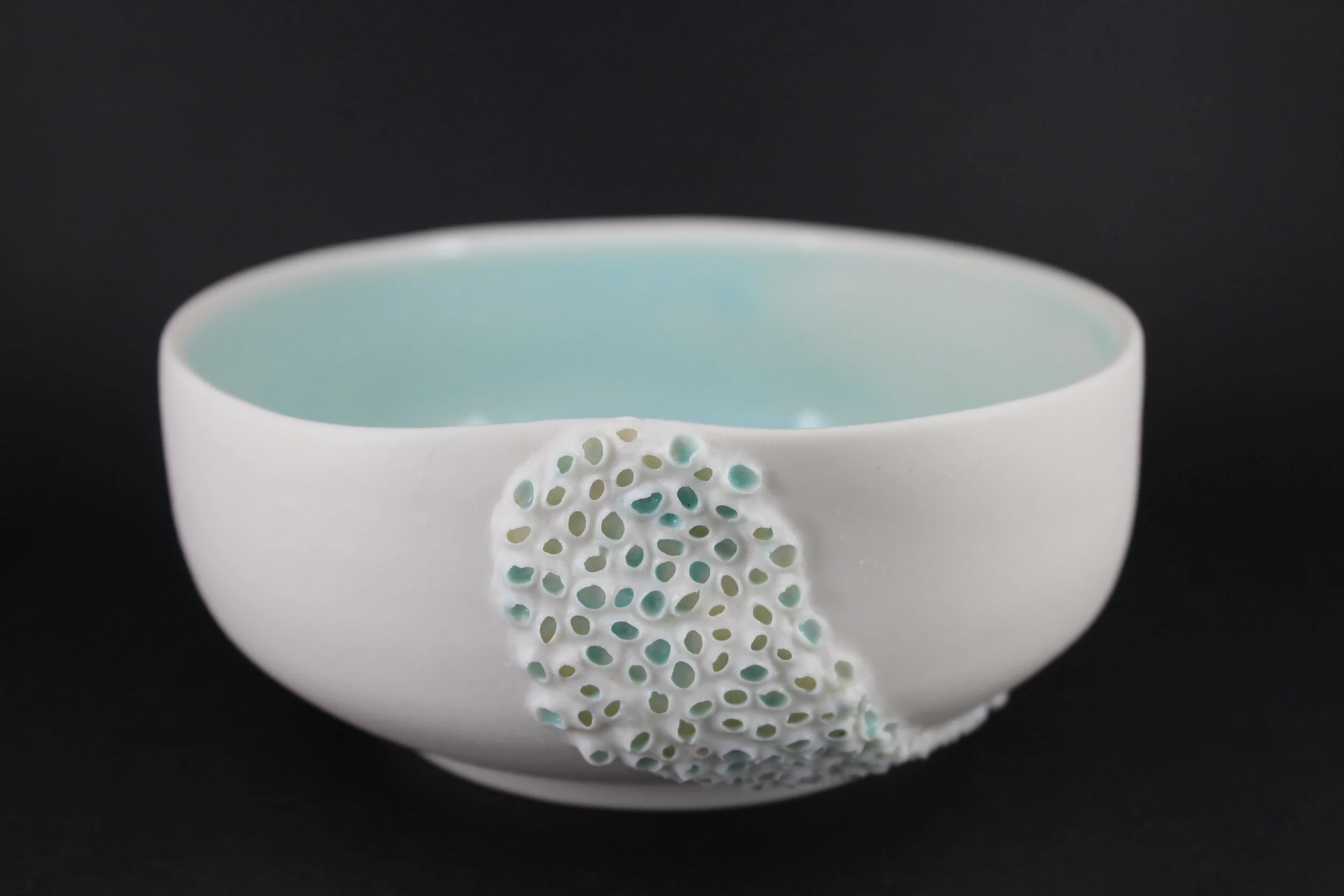 Porcelain chawan (big tea bowl) - "Asia" series