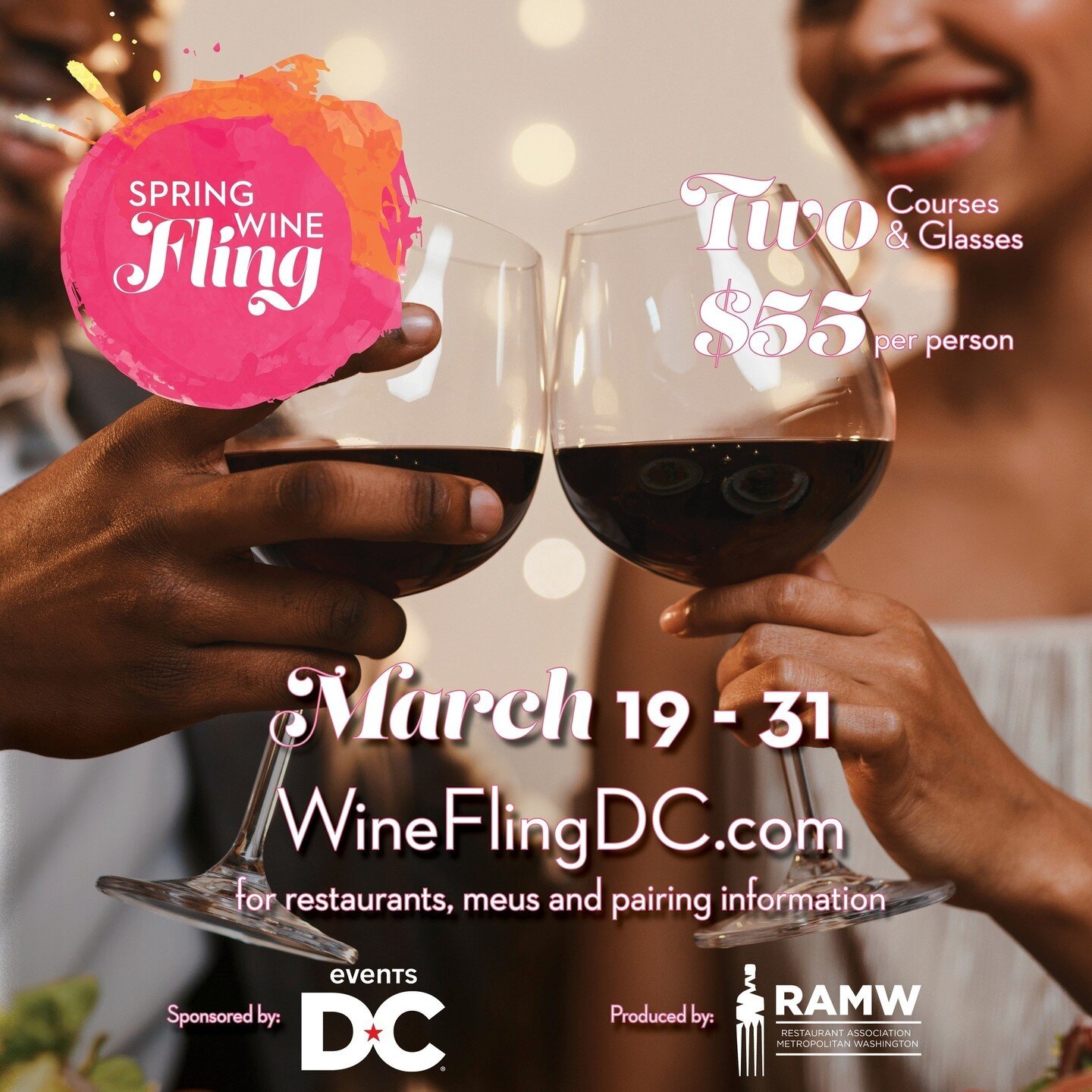 Uncork the magic! 🍾✨ Indulge in exceptional wines and gourmet delights for Spring Wine Fling. Reserve your seat at the table and let the festivities begin! Participating locations will showcase their wine programs through expertly curated wines pair