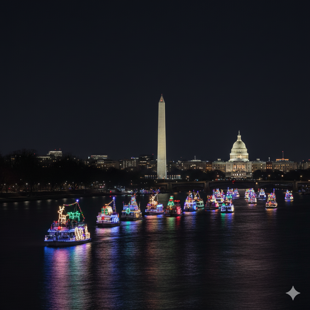 The Holiday Boat Parade Rooftop Party at The Wharf