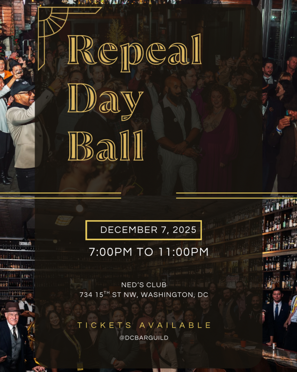DC Bartenders Guild's 16th Annual  Repeal Day Ball