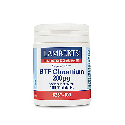 GTF Chromium (as Picolinate) - 100 Tablets - Lamberts