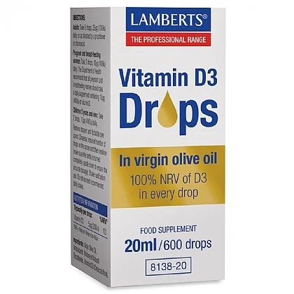 Vitamin D3 Drops - 20ml - Lamberts