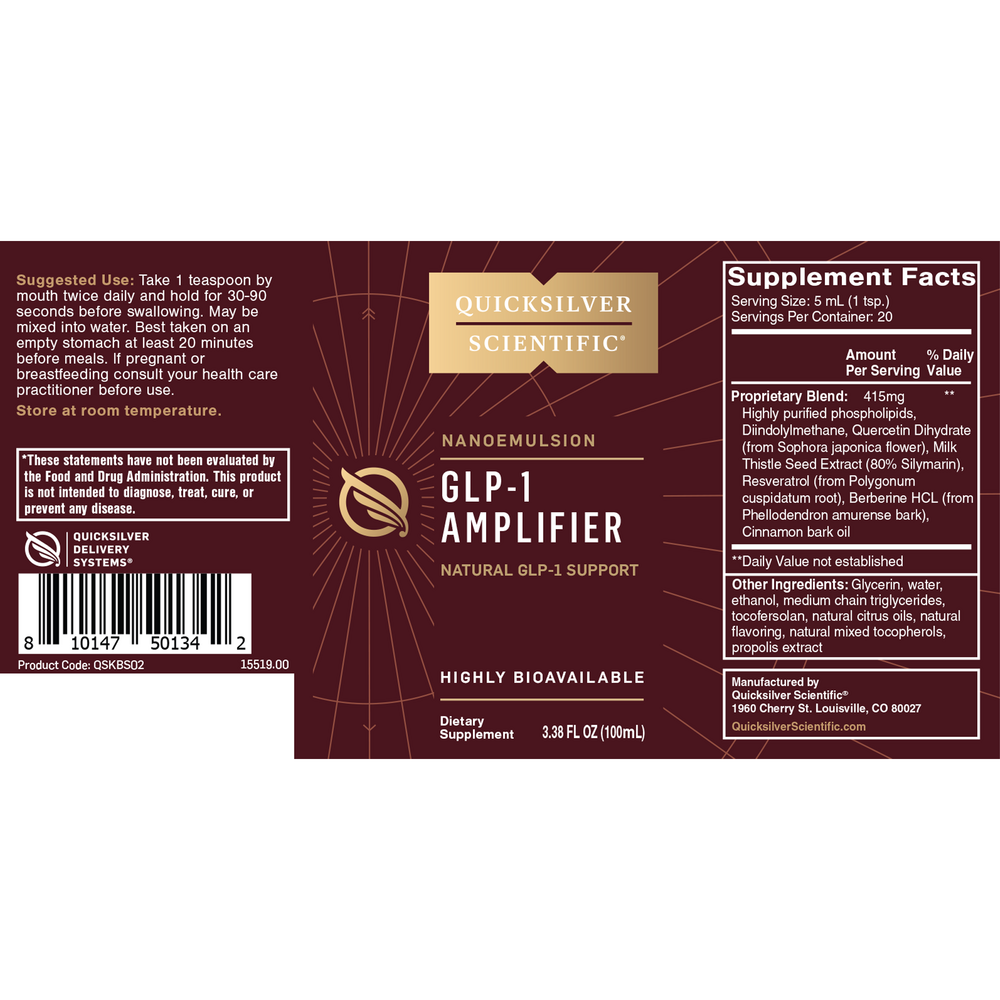 GLP-1 Amplifier| Quicksilver Scientific ingredients.png
