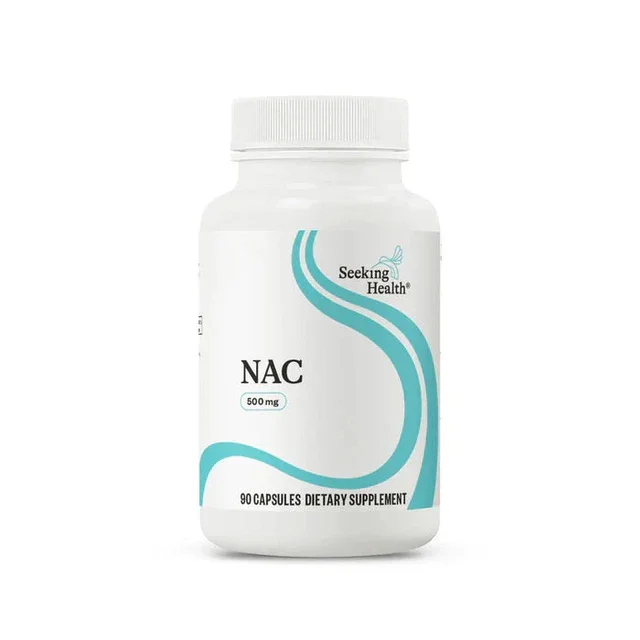 N-Acetyl-L-Cysteine (NAC) 500mg - 90 Capsules | Seeking Health.webp