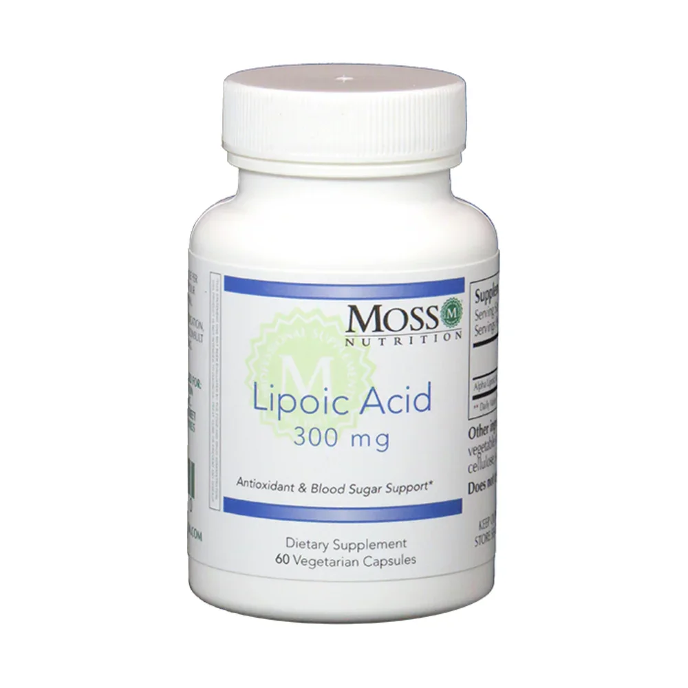 Lipoic Acid 300mg - 60 Capsules | Moss Nutrition.webp
