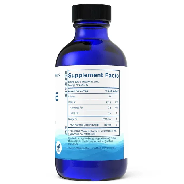 Borage Oil Liquid – Nordic Naturals ingredients.webp