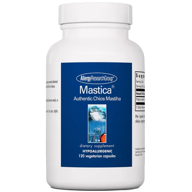 Mastica Mastic Gum, 120 Capsules Nutricology : Allergy Research.webp