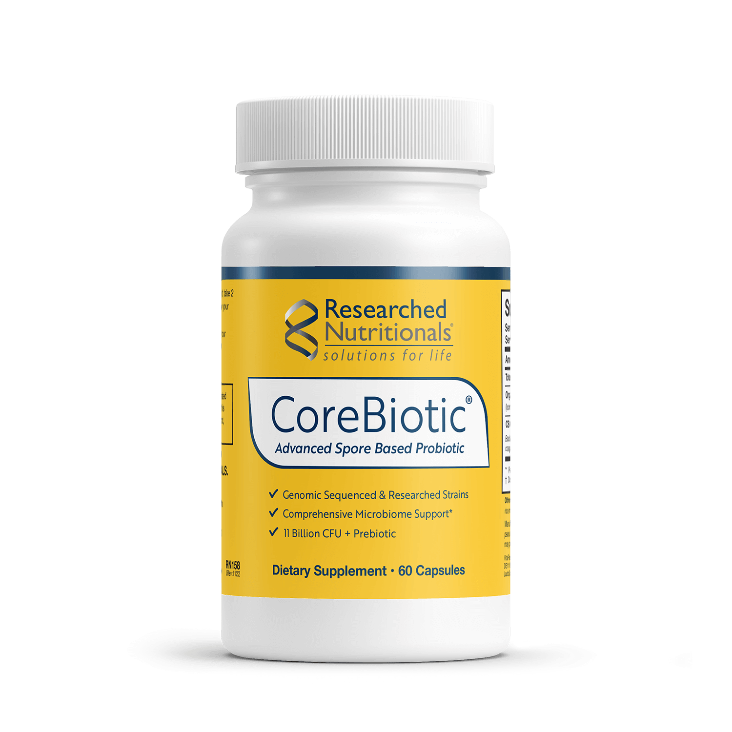 CoreBiotic Soil Based Probiotic Standard Researched Nutritionals.webp